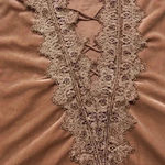 DO+BE Velvet lace‎ back tank Sz S Photo 6