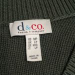 New Denim & Co Green Cable Knit Long Sleeve V neck Sweater MP Size undefined Photo 2