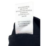 Helmut Lang  Emission A Line Mini Dress Black Blue Sleeveless Modern Size 0 Photo 1