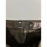 Asos Design faux leather pants size 10 wide leg flare NWOT goth moto grunge Black Photo 6