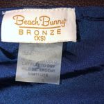 Beach Bunny  Bronze Pop That Bottom Dark Navy Photo 5