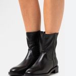 Stuart Weitzman New!  Sadie Black Leather Boots Booties‎ Sz 8.5 $550 Photo 0