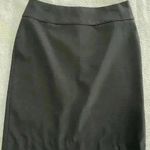 Doncaster New With Tags Skirt Size 10 Black Pencil Knee Length Zip Back Slit Photo 0