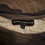 Generation Love  x Revolve Puff Sleeve Josephine Top In Camo Size M Photo 4