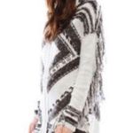 Free People Show Me Fringe Sweater Hoodie Photo 2