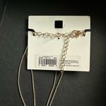 NWT long layered golden necklace Photo 3