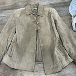 Kate Hill medium leather Elegant Tan Women's Jacket Photo 0