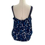 Jonathan Martin Blue Lace Women' Sleeveless Top Size Large | 47-2 Photo 1