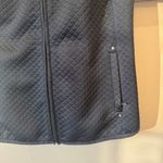 Ralph Lauren Lauren  Women's M Quilted‎ Black Vest  High collar Full Zip Photo 2