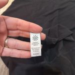 Athleta Women’s Athletic black crossed back super soft size XS flowy sleeveless top Photo 4