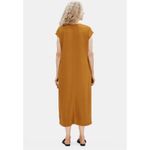 Eileen Fisher Textured Crepe Column Dress straight fit MP Photo 1