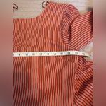 Chriselle X J.O.A Patina Stripe‎ Wrap Top S Orange Photo 9