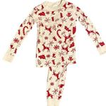 Hana Andersson | S | Christmas Nordic Long Sleeve Pajama Set Top & Bottom Winter Red Size undefined Photo 0