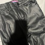 Edikted  Luna Faux Leather Flare High Rise Pants Black Size Small Photo 10