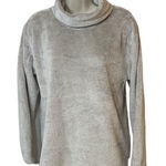 Rafaella Wheat Heather Teddy Pullover Womens S Cozy Winter Lounge Chic Photo 0