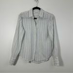 Reformation  Women’s Preston 100% Linen Striped Button Down Shirt XS Photo 1