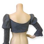 FashioNova Once Upon A Star Top - Light Wash Photo 6