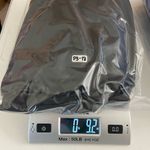 Abercrombie & Fitch NWOT  women’s black faux‎ leather ruched zip miniskirt medium Photo 6