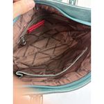 Montana West * Purse Large Teal Aqua Vegan Leather Hobo Shoulder Bag Carry Photo 8