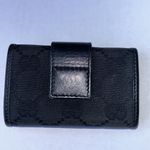 Gucci Authentic Vintage  Black/Silver Keyholder Photo 5