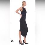 Norma Kamali  Black Diana One-Shoulder Dress XS Photo 2