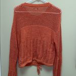 American Eagle coral colored sweater Photo 3