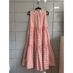 NWT Asceno 100% Cotton Midi Dress in Red Stripe size L Size L Photo 2