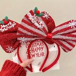 Set of 4 Christmas headbands! Red Photo 1