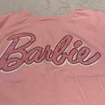 🦃 Barbie Pink Cropped Tee Medium Photo 2