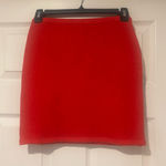 Meshki  Brianne Knit Mini Skirt - Ruby Photo 0