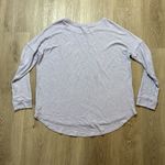 Free Press  Purple Lovers Gonna Love Long Sleeve Loose Fit Shirt Women's XL‎ Photo 5