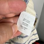 Madewell  sundown striped‎ tank top linen blend size XS Photo 5