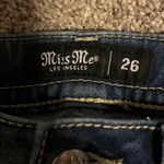 Miss Me  Dark Blue Distressed Skinny Jeans Photo 2
