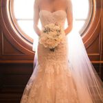 W•too NWT~ WTOO Ivory "Flora" Strapless Sweetheart Neck Wedding Dress Bride Gown ~12 Photo 2