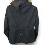 Love Tree Hooded Jacket w/ Faux Fur Trim | Black | Medium Photo 5