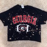 Gildan Cropped UGA University Of Georgia T Shirt Photo 0