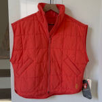 Free People NWT Movement Pippa Packable Puffer Vest in Summer Poppy Photo 0