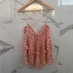 ZARA  ‘Piper Dress’ mini flirty chiffon dress with summer pattern - size medium Photo 4