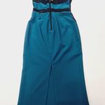 Michael Costello x REVOLVE Elaine Midi Dress in Teal Medium Photo 12