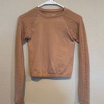 One Step Up Tan Fitted Sweater Brown Size undefined Photo 0
