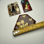 Various Figures Signed People Pins By Lucinda Brooch Pin Lot Of 3 Photo 9