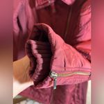 prAna Burgundy Puffer Coat Jacket M Photo 9