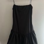 Black Bubble Dress Size L Photo 0