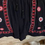 Divided  black embroidery shorts size 10 Photo 6