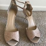 DSW Rhinestone Nude Heels Photo 0