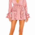 Revolve michael costello satin dress Photo 0