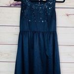 Fossil  navy blue sequin party dress Photo 0