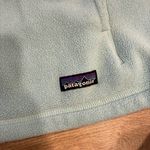 Patagonia Women’s Synchilla Marsupial Light Blue Quarter Zip Fleece Size S Photo 6