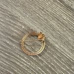 Elegant Gold Floral Brooch A&Z 12/20 GF brooch Vintage Floral Photo 2