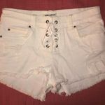 Billabong Lace Up White Shorts Photo 0